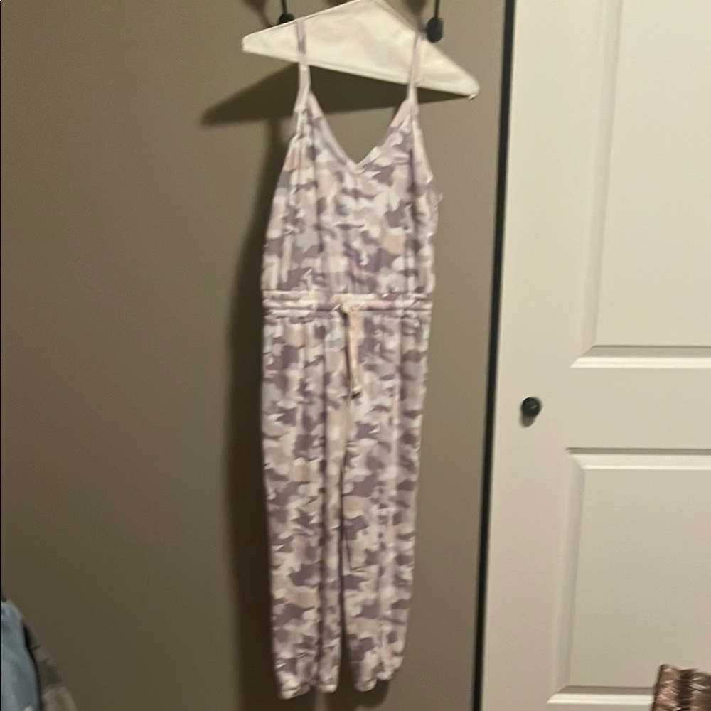 Purple Camo Jumpsuit